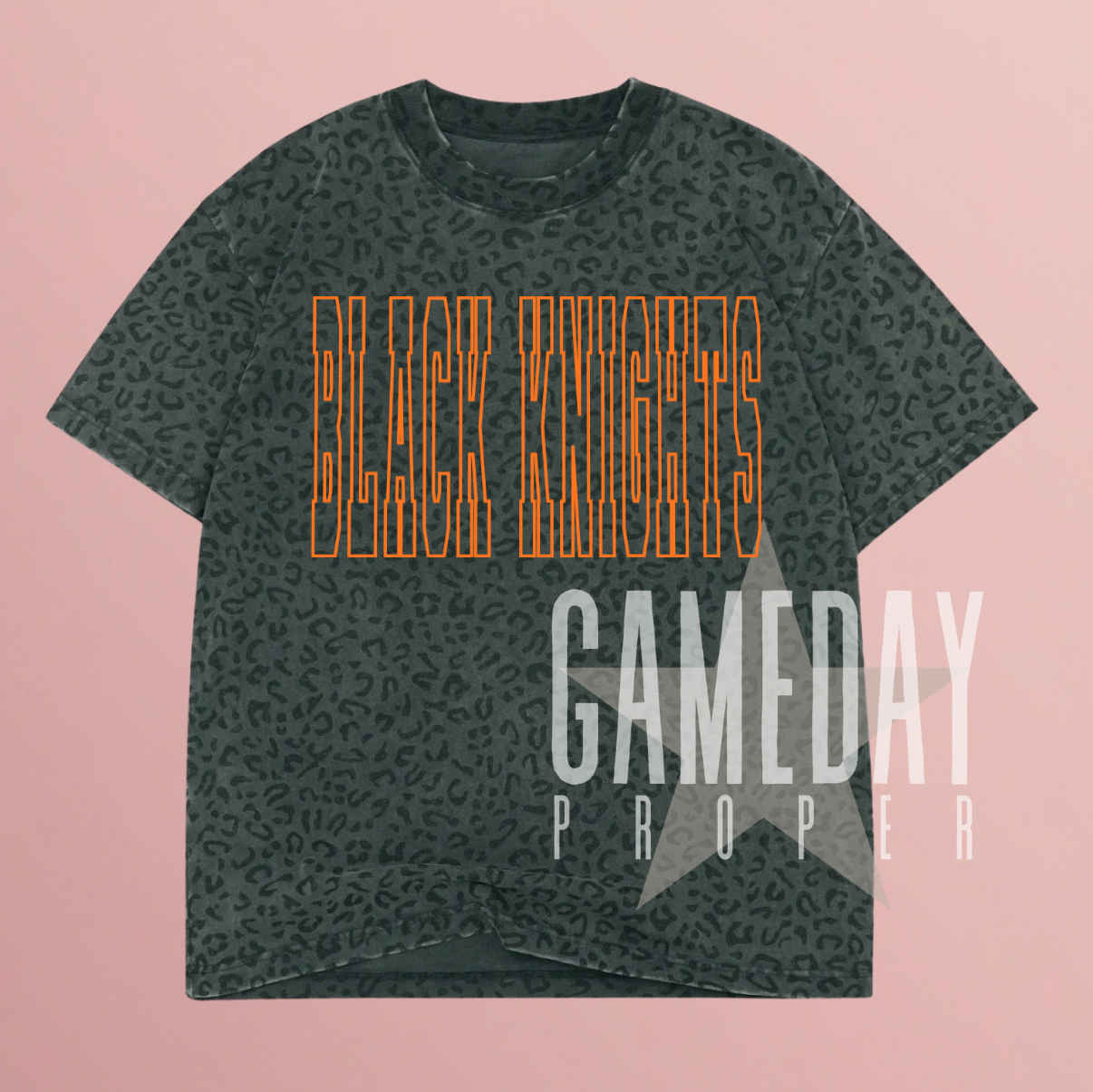 LUXE Animal Print + Camo Custom Oversized Tee