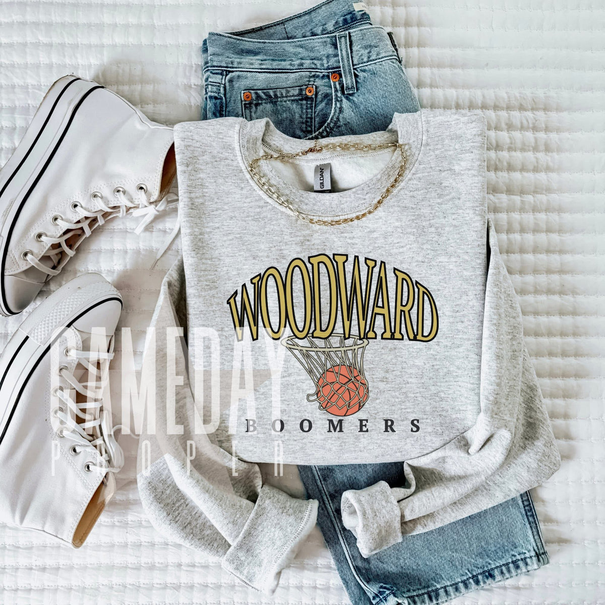 Vintage Basketball Crew YOUTH *CUSTOM*