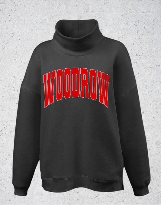 Black Mock-neck CUSTOM