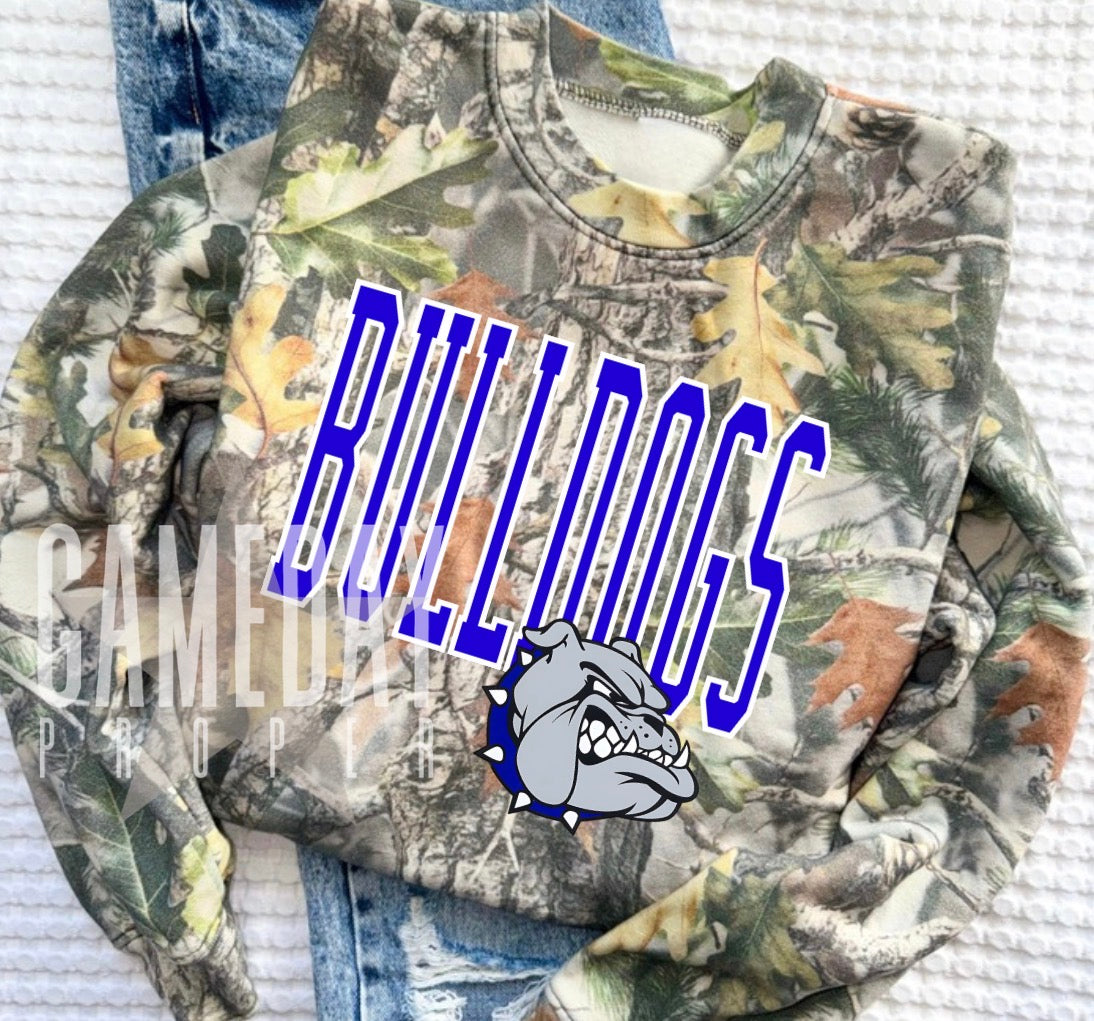 CUSTOM Leopard/Camo Luxe Crewneck