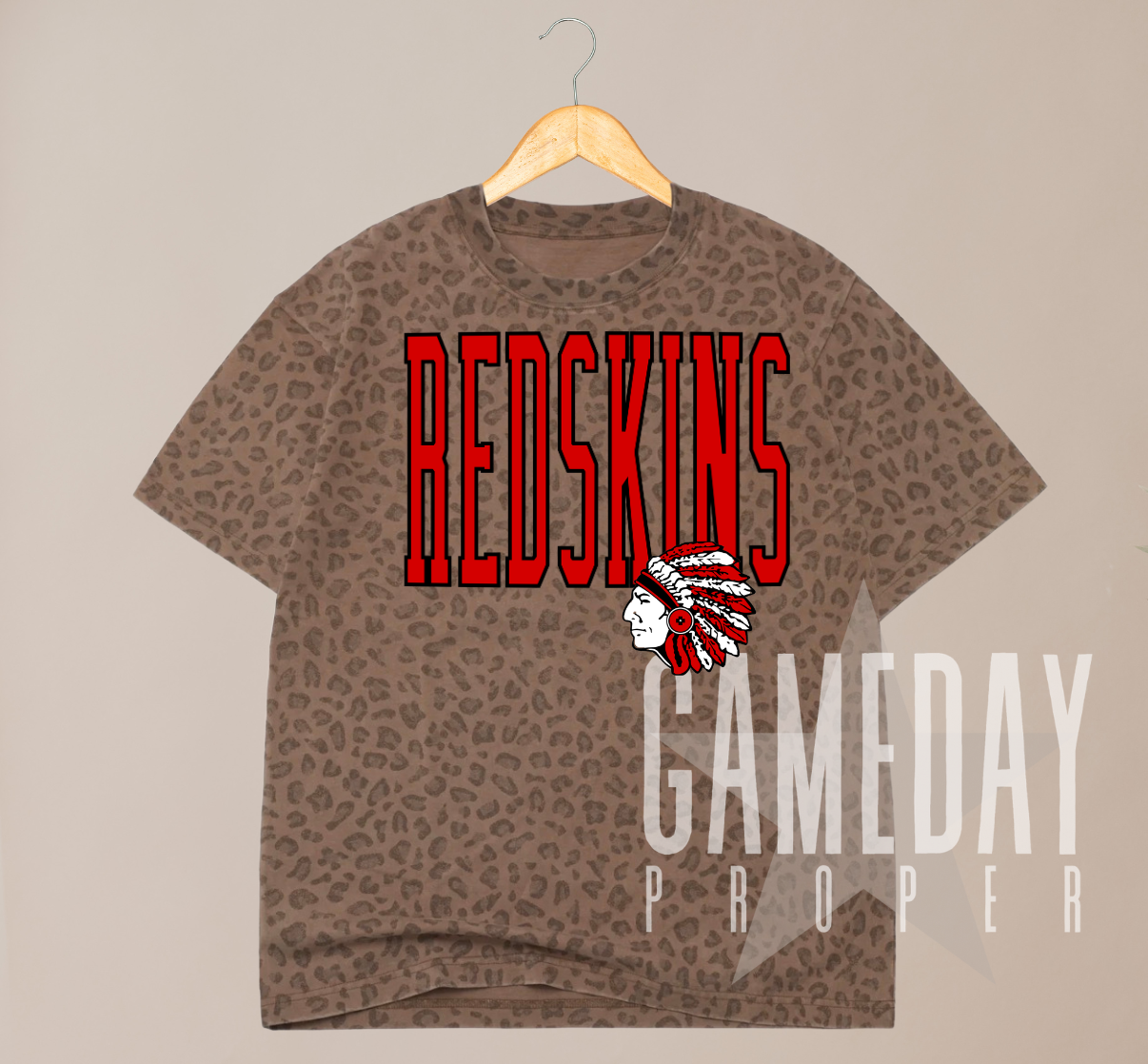 LUXE Leo + Camo Tee CUSTOM