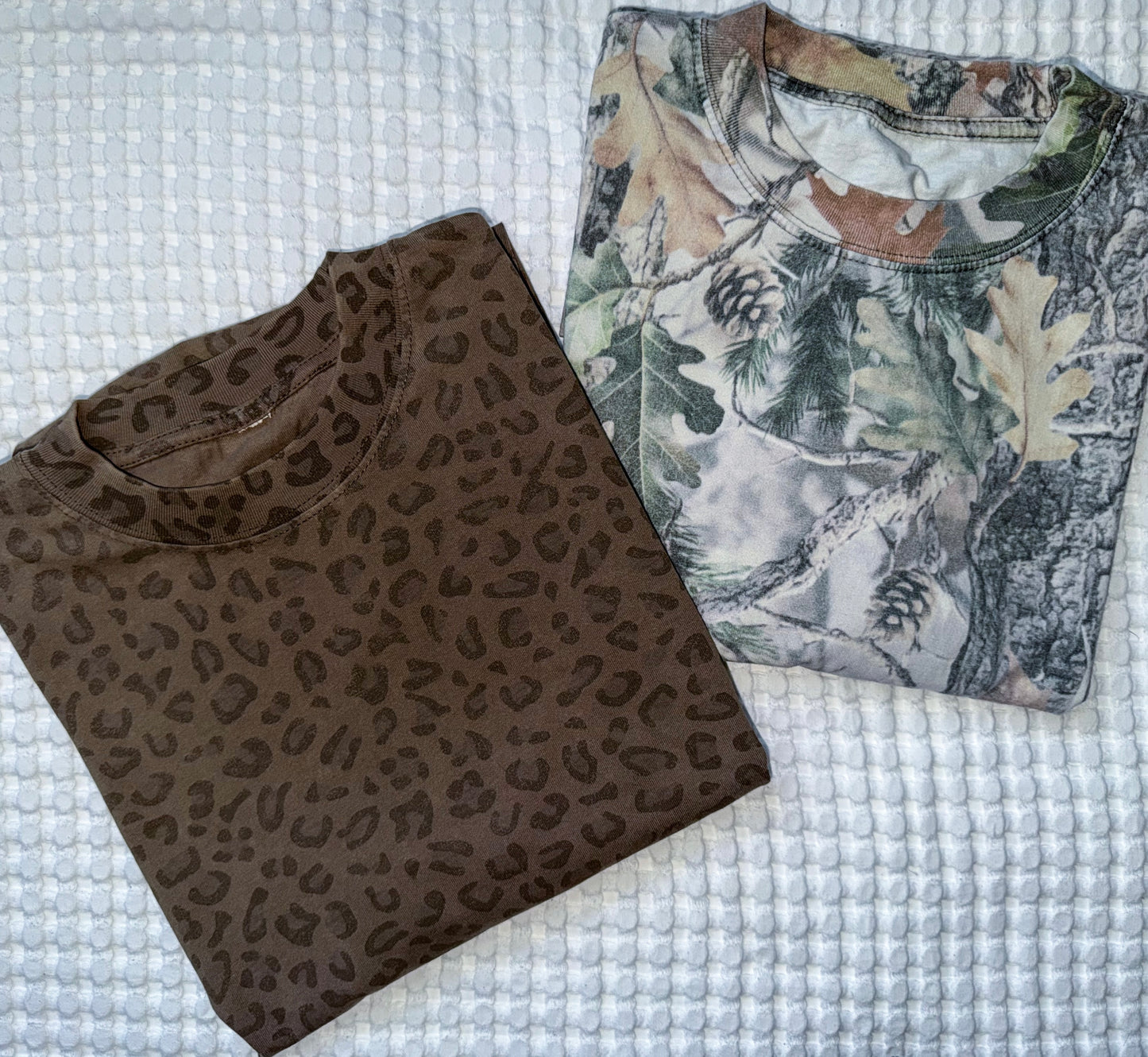 *Luxe Leo + Camo Oversized Tee ✨SHIPPING INCLUDED✨