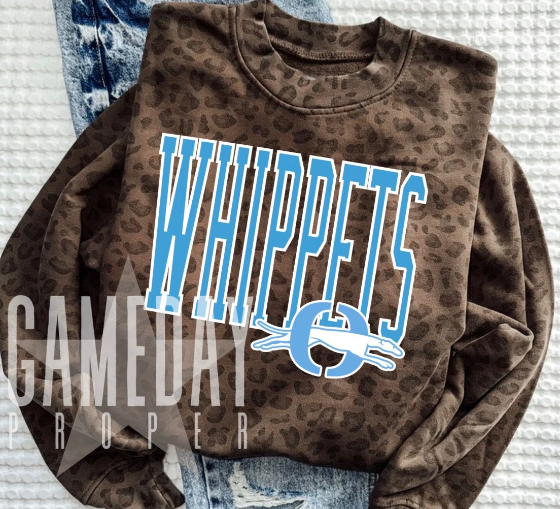 CUSTOM Leopard/Camo Luxe Crewneck