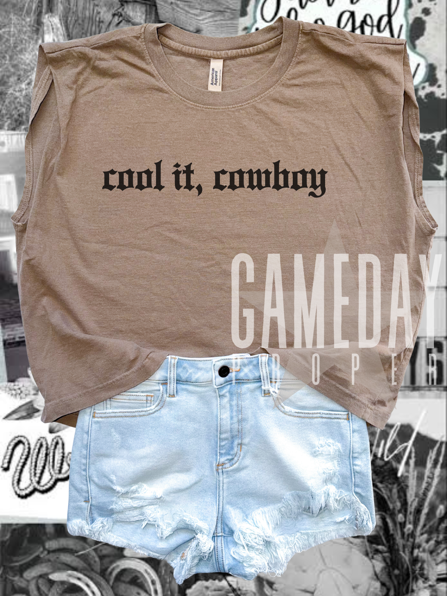 Vintage Boxy Muscle Tank