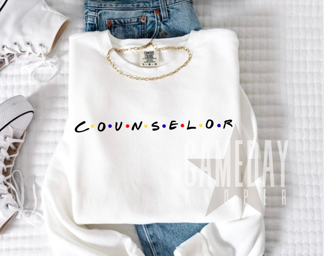 Comfort Colors FRIENDS Crew