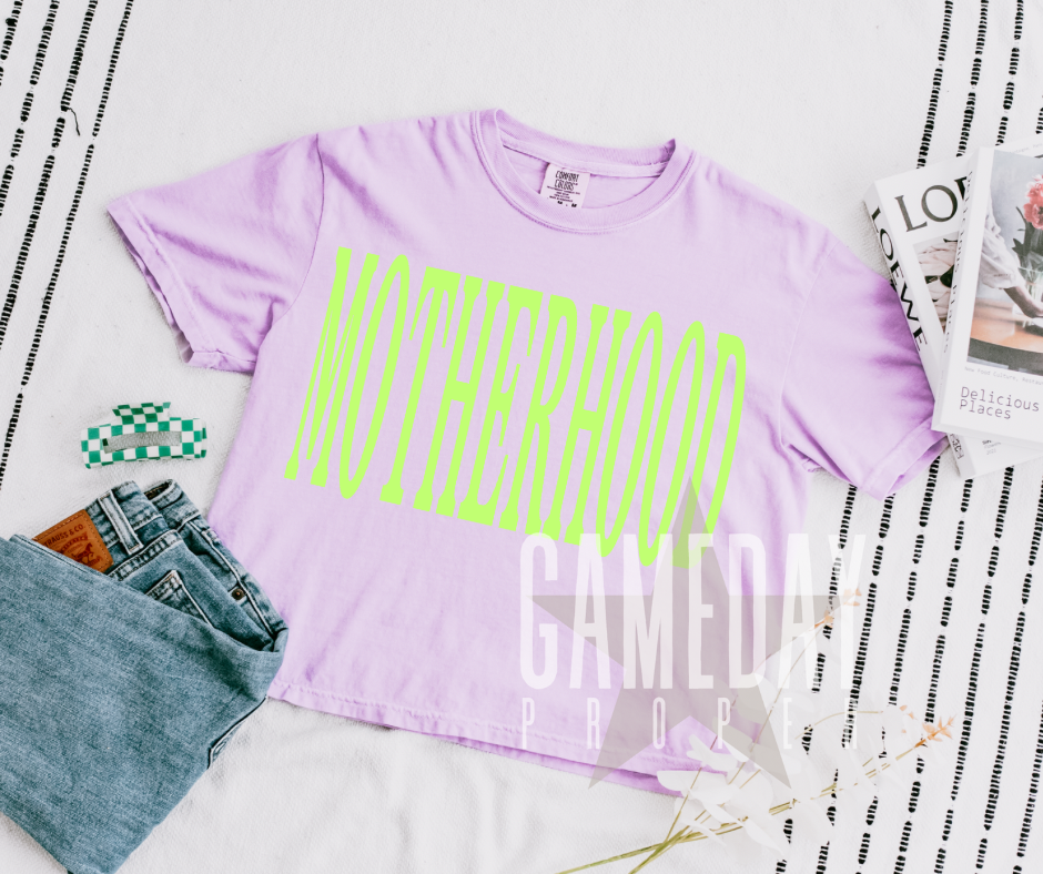 Comfort Colors Boxy Crop CUSTOM