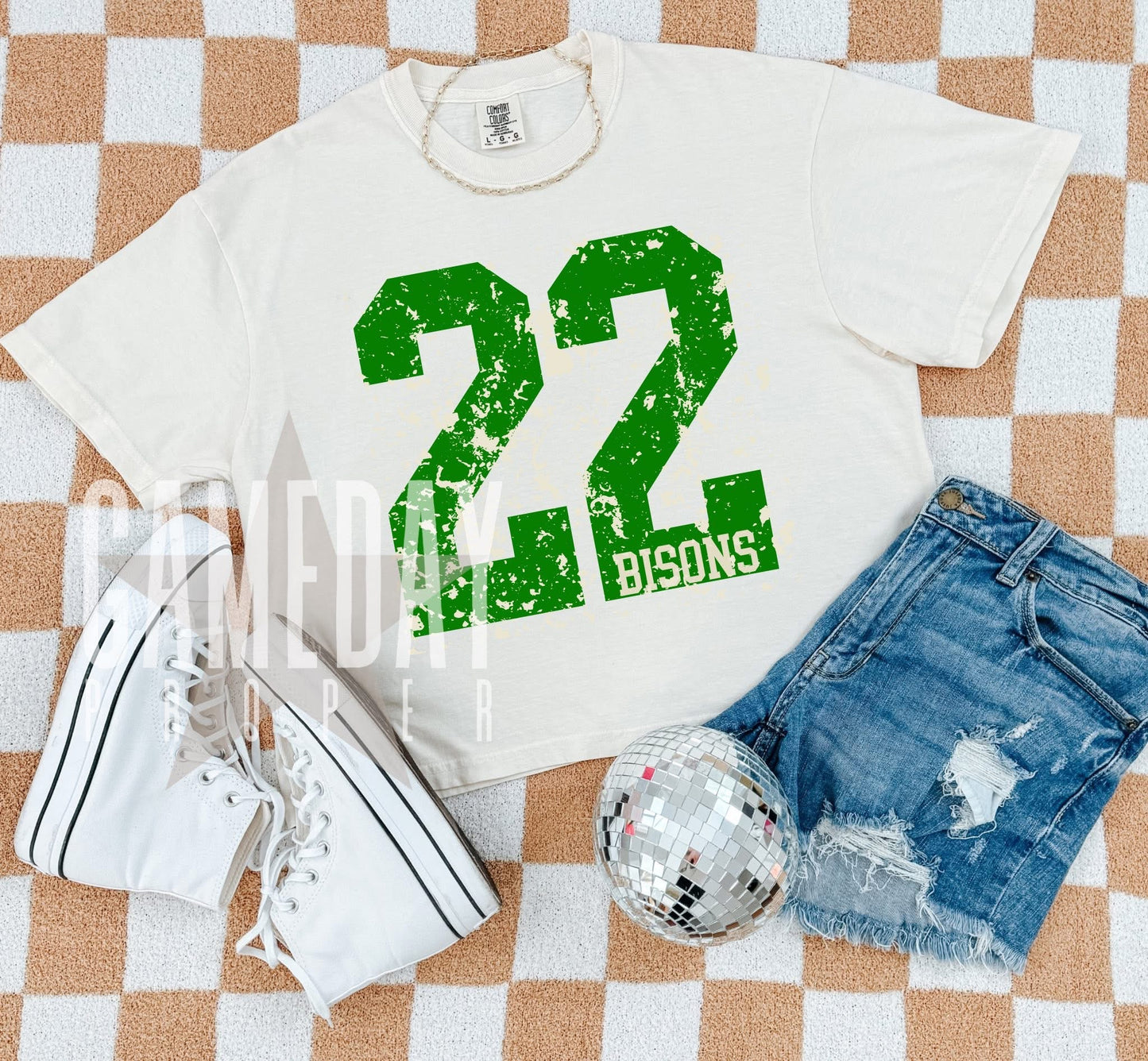TEAM CUSTOM Boxy Crop