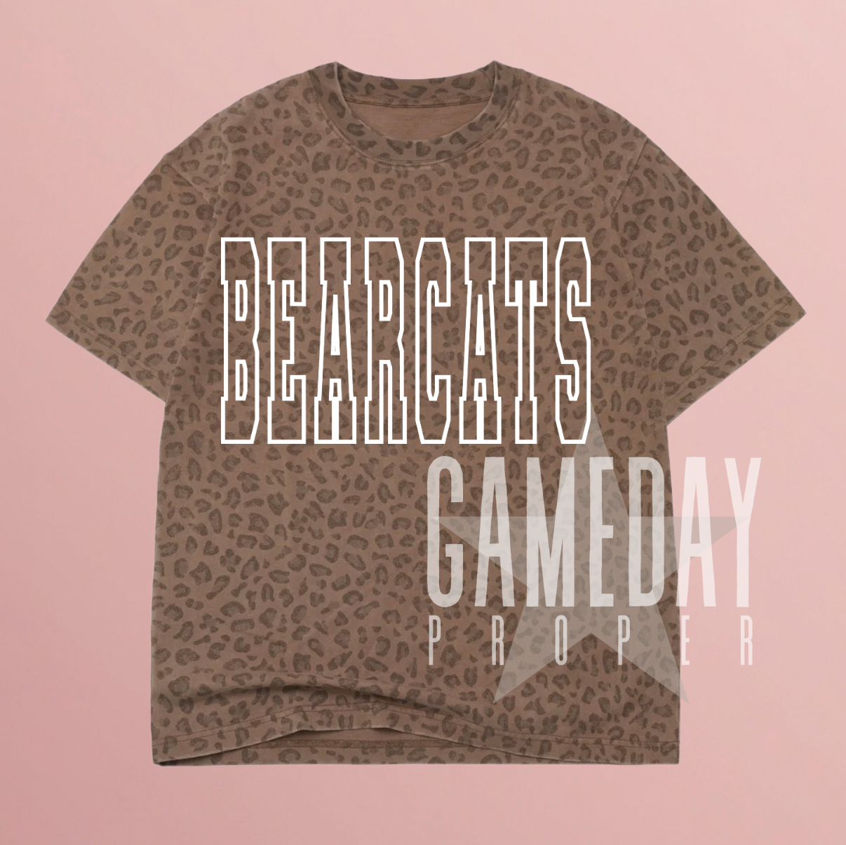 LUXE Animal Print + Camo Custom Oversized Tee
