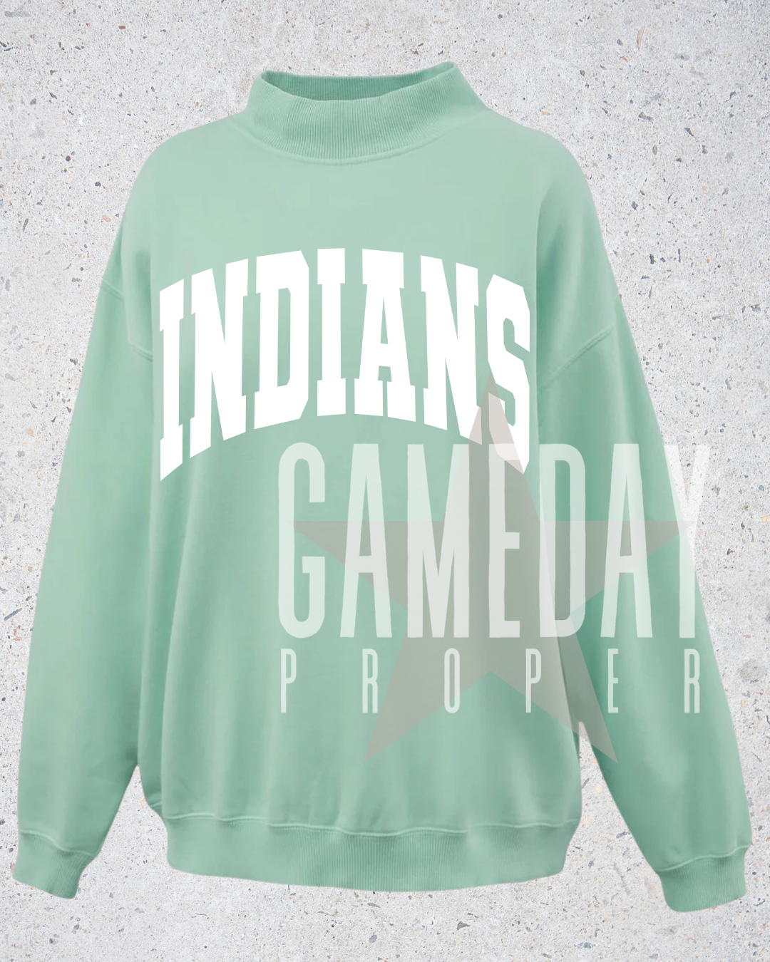 Salt Wash Mock Neck Custom *preorder*